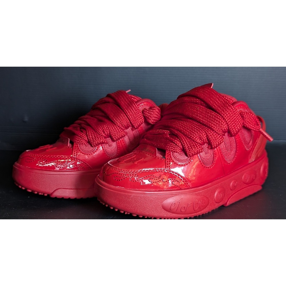 PUMA LaMelo Ball LaFrancé Amour Red Y2K Chunky Skate Sneaker 4.5C EU 36 NWOB